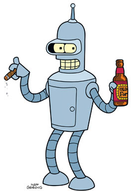 Bender from Futurama